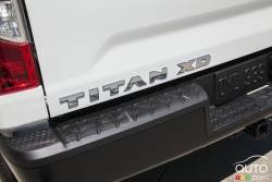 2017 Nissan TITAN XD Single Cab trim badge