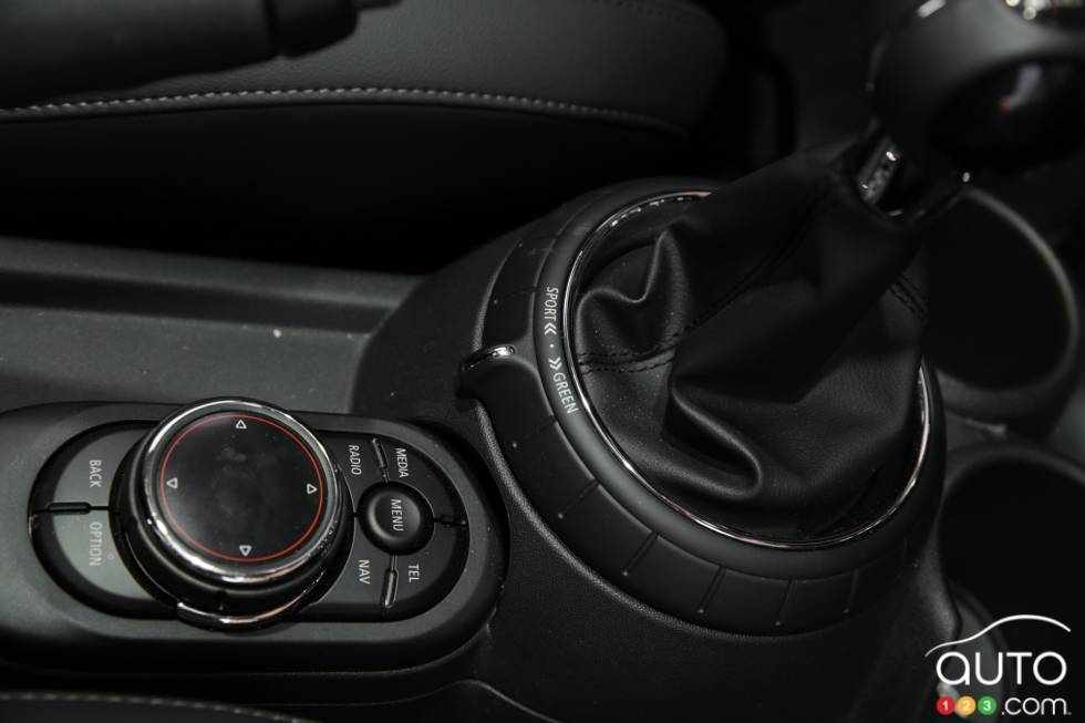 center console détails