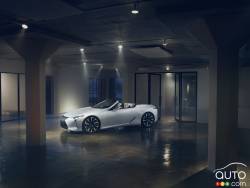 Here is the 2020 Lexus LC Convertible concept