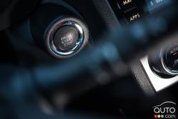 Bouton de démarrage et arrêt du moteur du Subaru Crosstrek 2016
