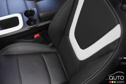 Détails de la garniture des sièges