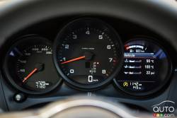 Instrumentation du Porsche Macan 2017