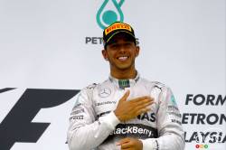 Lewis Hamilton, Mercedes GP.