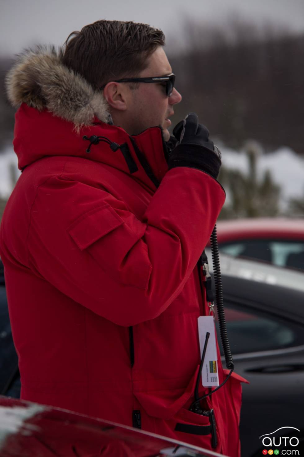 action photo on and off the track