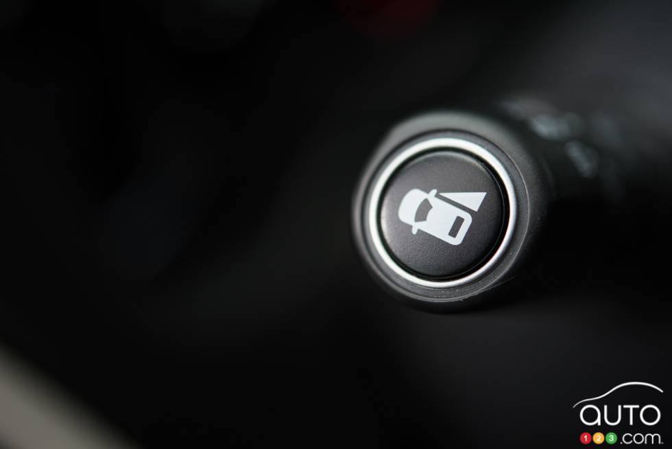 Détail intérieur de la Honda HR-V EX-L Navi 2016