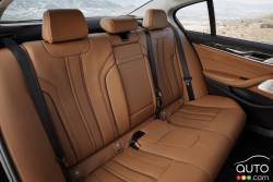 2017 BMW 5 series rear seats