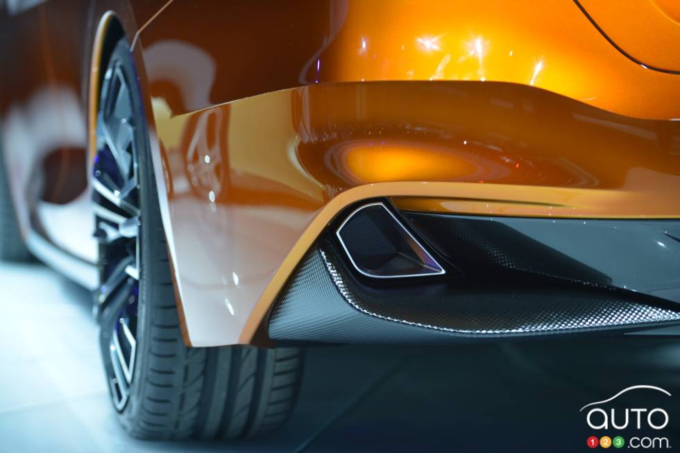 détails du pot d'échappement