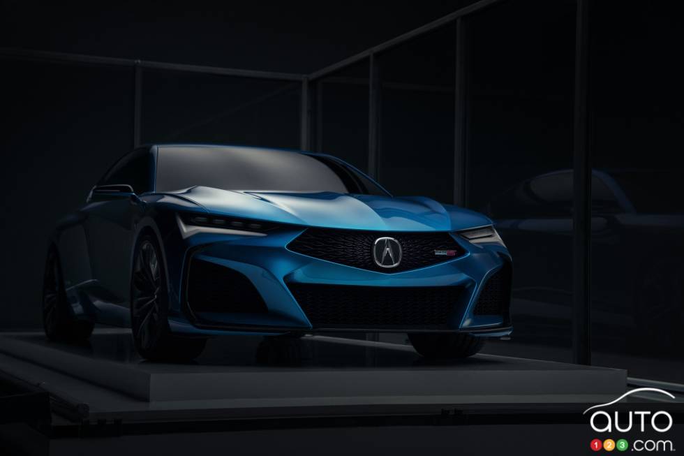 Voici l'Acura Type S Concept