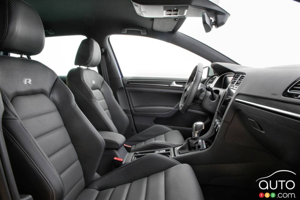 2018 Golf R Front seats