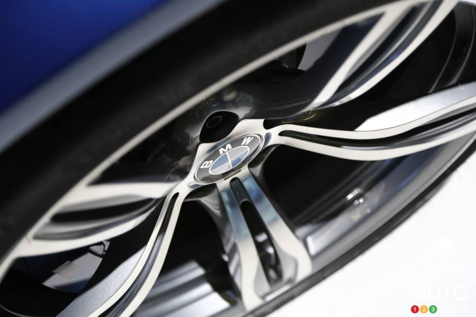 BMW wheel.