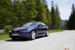 2016 BMW 340i front 3/4 view