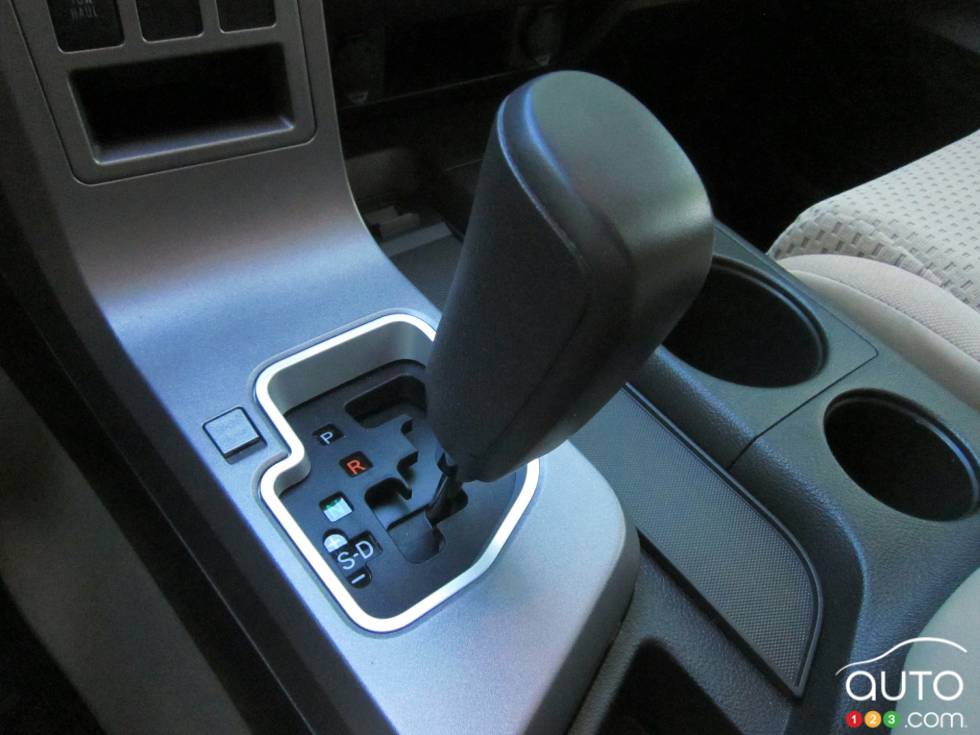 Détails du levier de vitesse