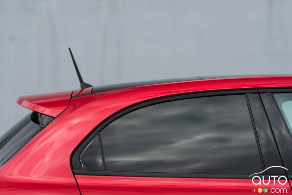 Détail extérieur de la Fiat 500x 2016