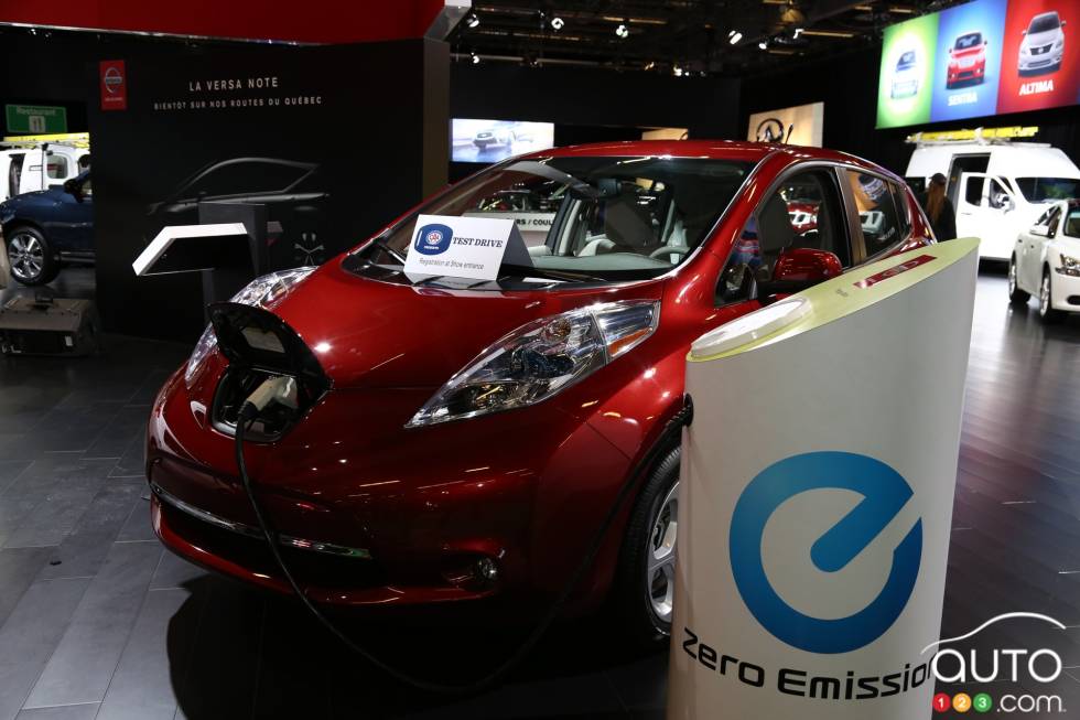 2013 Nissan LEAF.