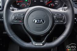 2017 Kia Sportage steering wheel