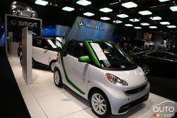2013 smart fortwo electric drive.