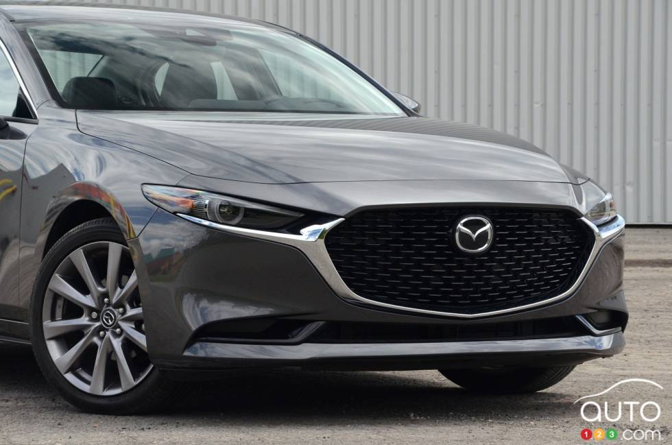 Nous conduisons la Mazda3 berline 2019