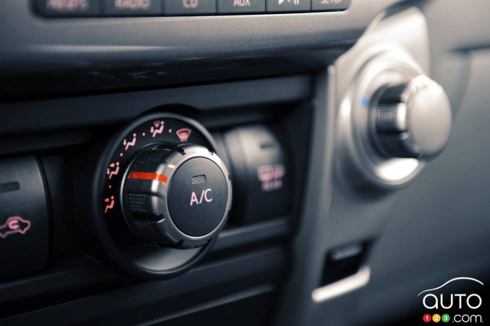 Commandes de la température