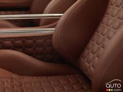 Spyker C8 Preliator seat detail