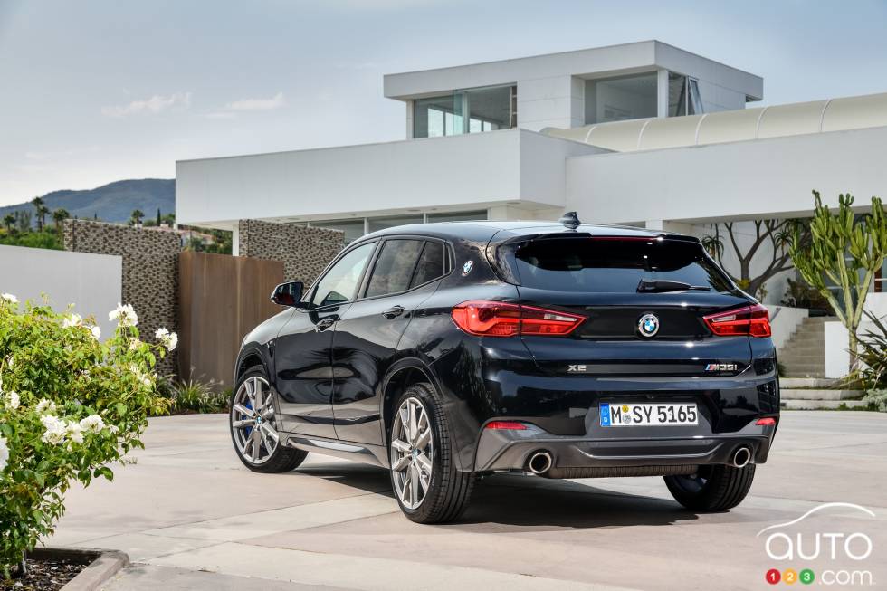 Photos of the new 2019 BMW X2 M35i