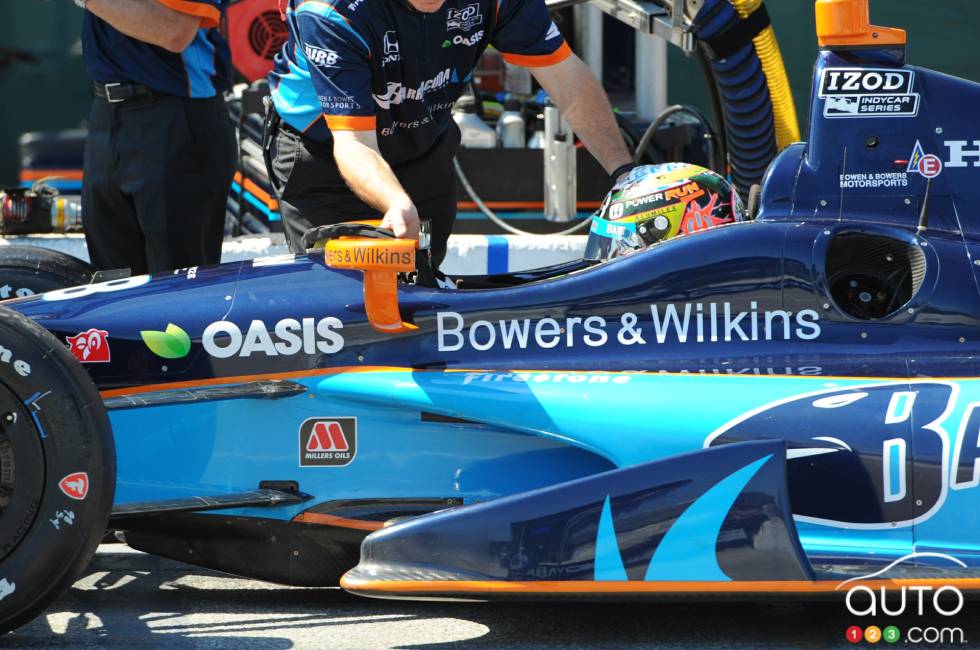 Alex Tagliani, Bryan Herta Autosport w/Curb-Agajanian aux puits