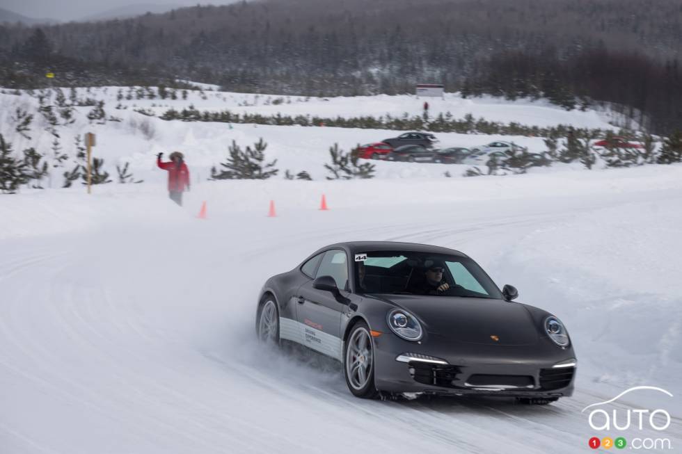 action photo on and off the track