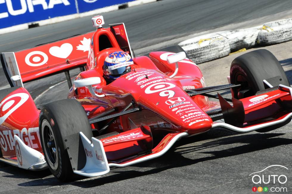 Scott Dixon, Target Chip Ganassi Racing lors de la course #2