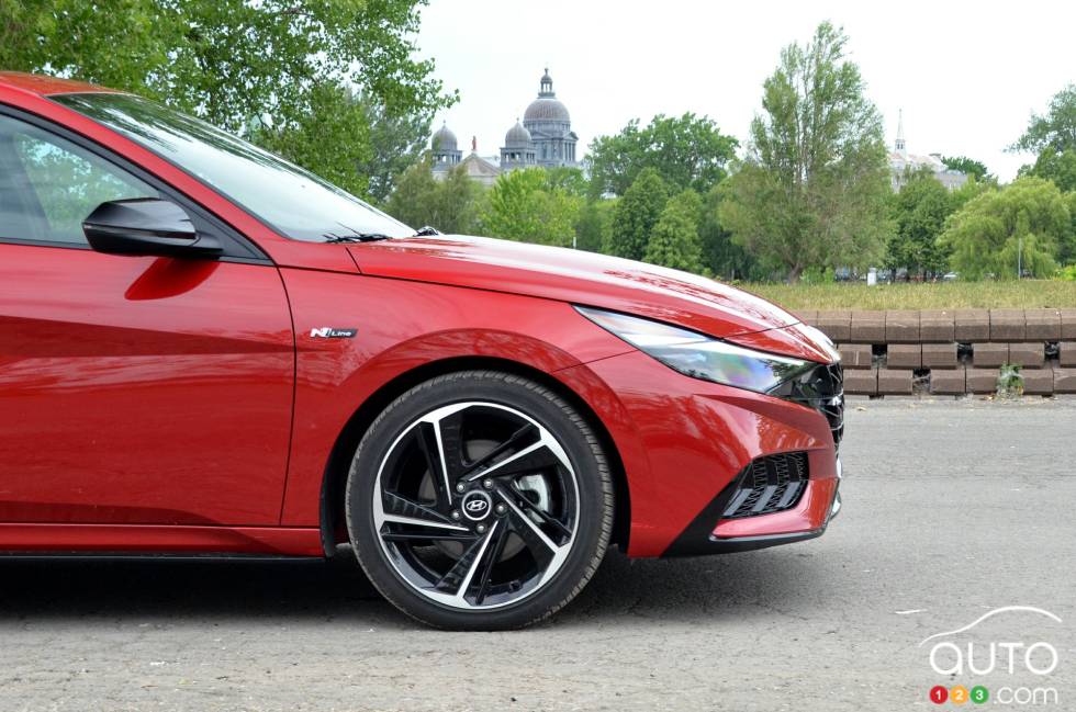 Nous conduisons la Hyundai Elantra N Line 2022