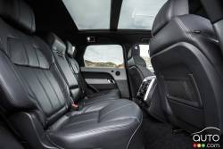 2016 Range Rover TD6 rear seats