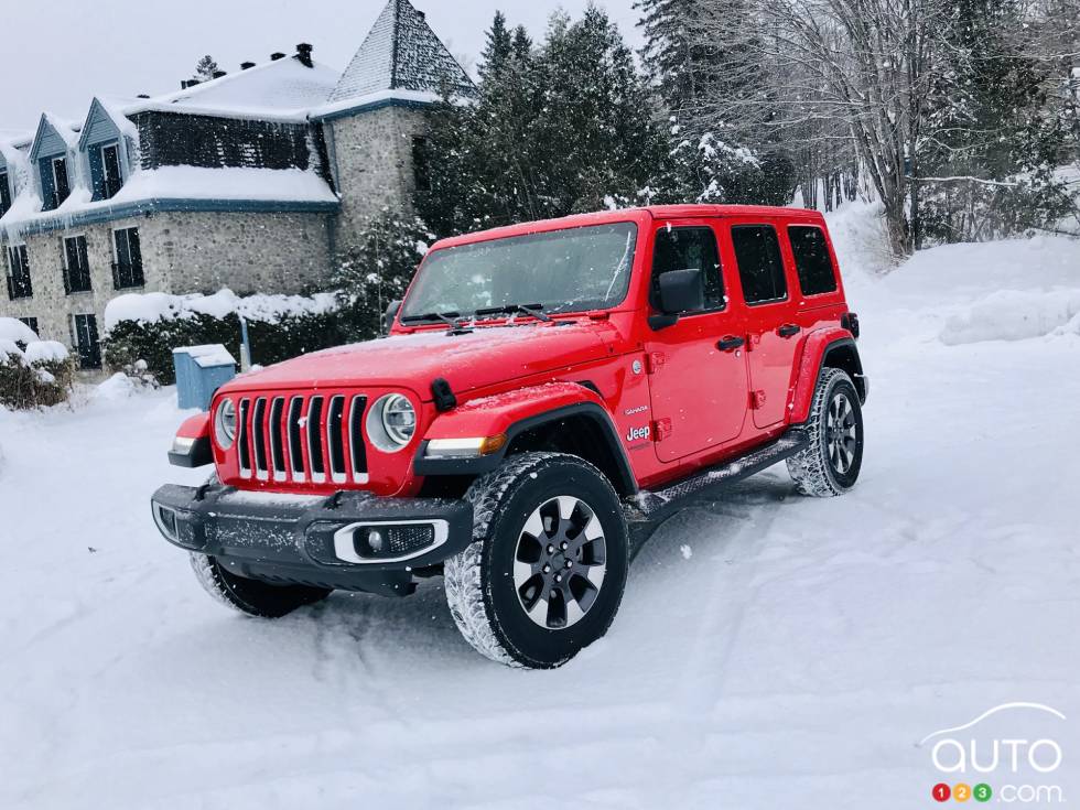 We test drive the 2018 Jeep Wrangler Sahara Unlimited