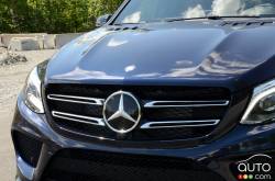 2016 Mercedes-Benz GLE 450 AMG front grille