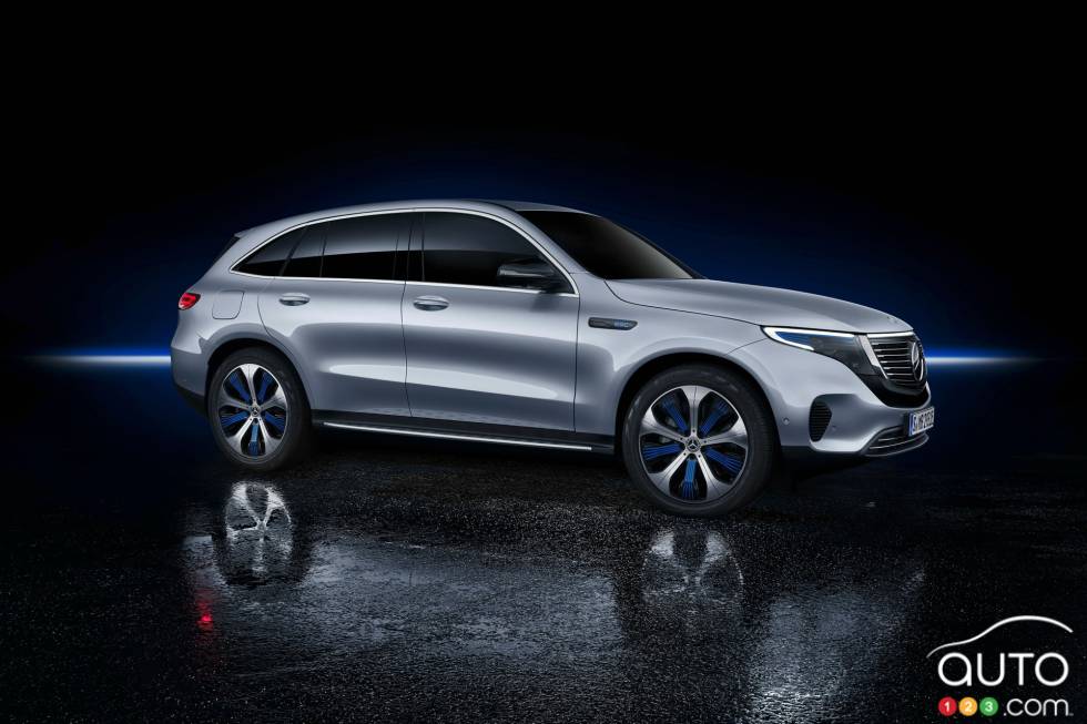 Voici le nouveau Mercedes-Benz EQC 2019