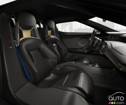 2016 Ford GT '66 Heritage Edition front seats