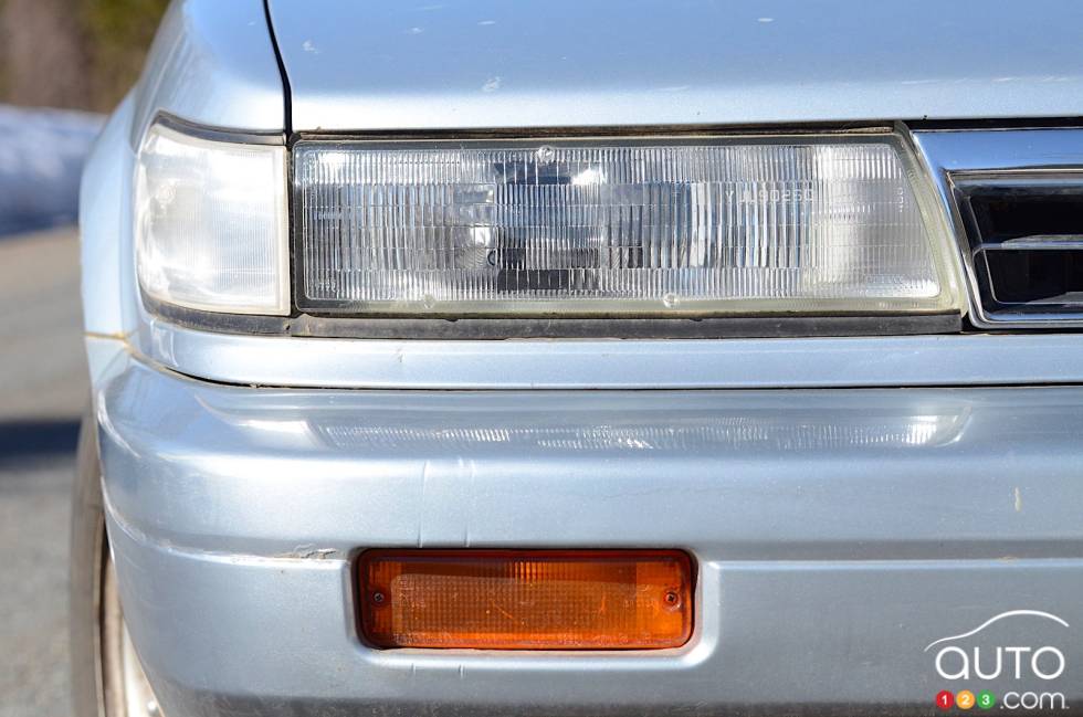 Nous conduisons la Nissan Stanza 1992