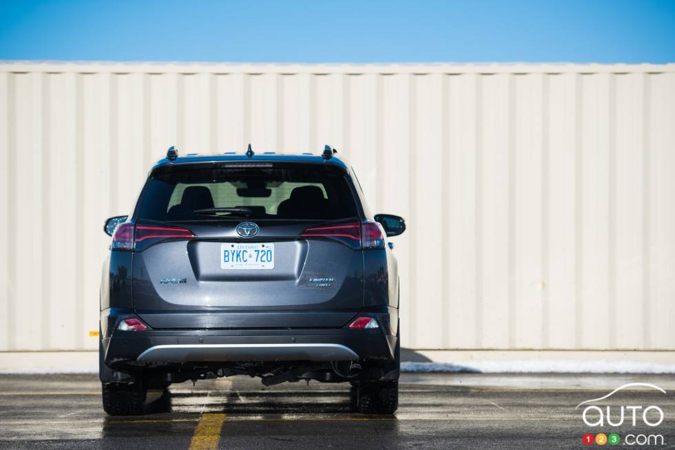 2016 Toyota Rav4 AWD limited rear view