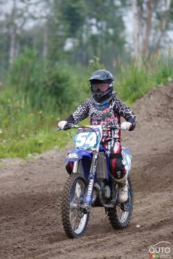 Vanessa in action at X-Town in MIrabel, Quebec.