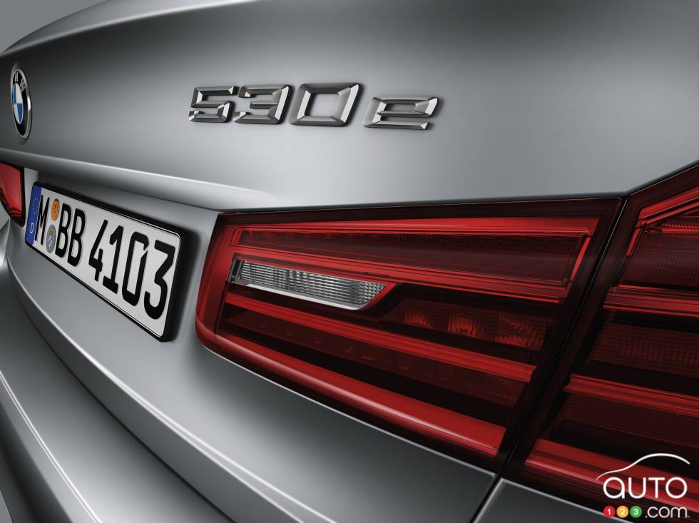 Écusson du modèle de la Série 5 2017 de BMW