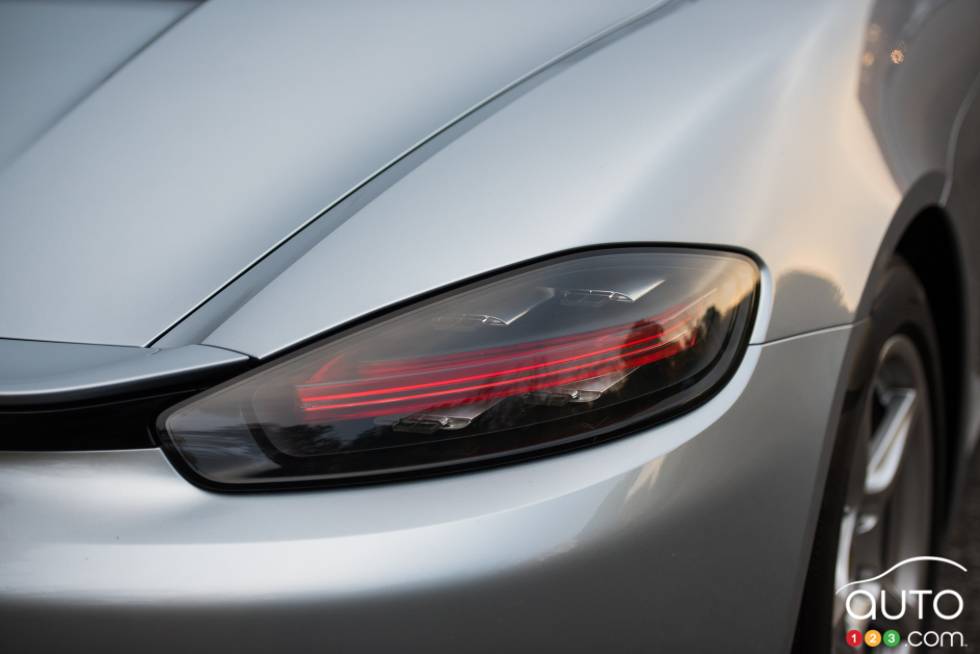 Feux arrière de la Porsche 718 Boxster 2017