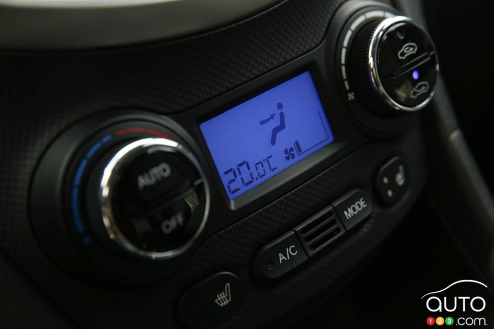 center console détails