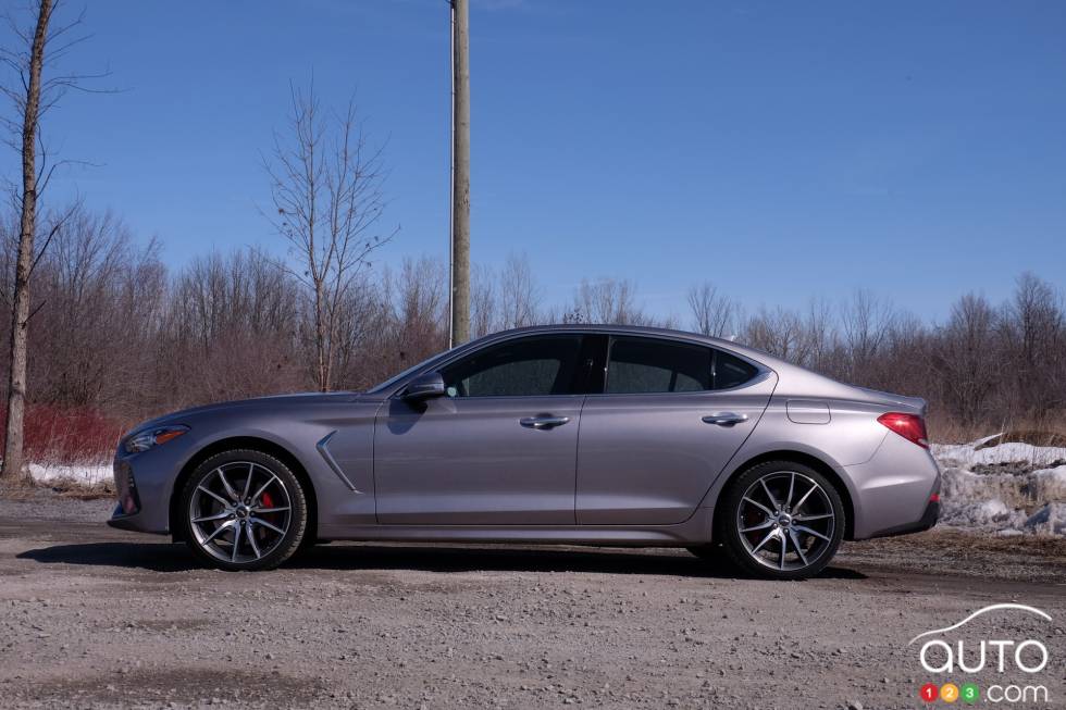 Nous conduisons la Genesis G70 2020