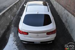 2016 Mercedes-Benz GLE 350 d Coupe rear view
