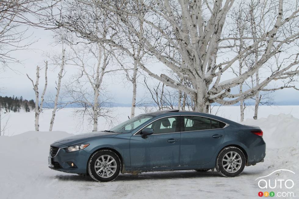 Left side view, away