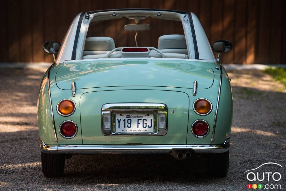 1991 Nissan Figaro rear view