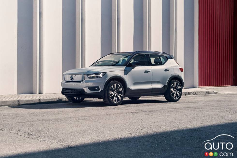 Voici le Volvo XC40 Recharge 2021