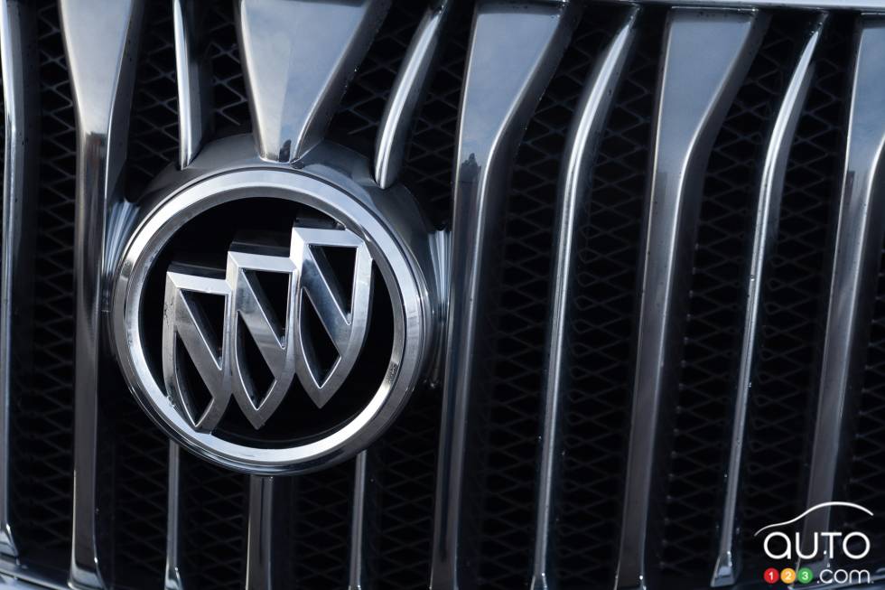 Emblème de Buick sur la calandre