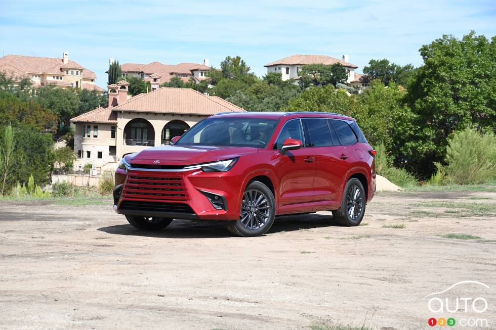We drive the 2024 Lexus TX