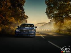 Vue de face de la BMW Alpina B7 2017