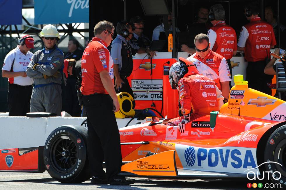 E.J. Viso, Team Venezuela/Andretti Autosport/HVM aux puits