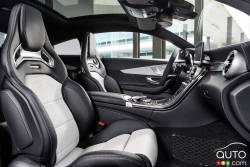 2017 Mercedes-Benz C63 AMG front seats