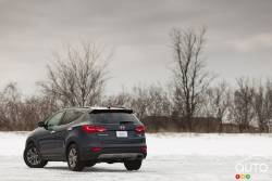 Left rear 3/4 view, away